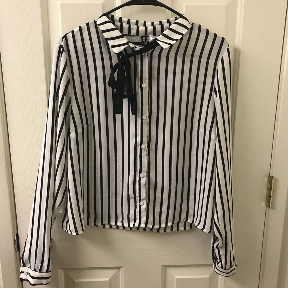 Striped H&M Button Down